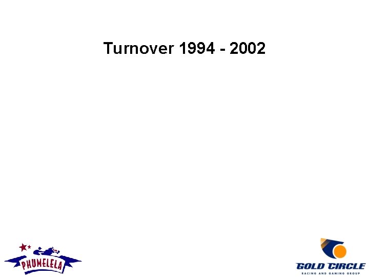 Turnover 1994 - 2002 