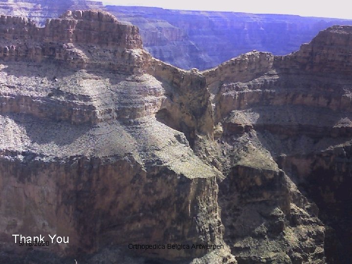 Thank YOU ! Thank 9/18/2020 You Orthopedica Belgica Antwerpen 