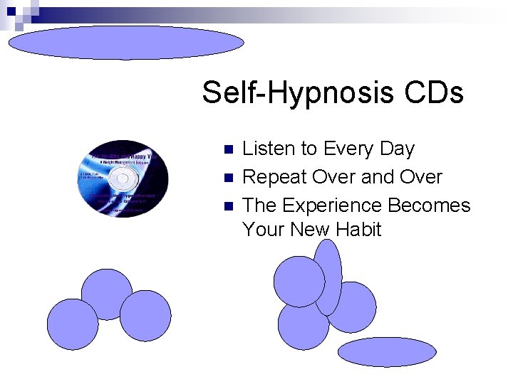 Self-Hypnosis CDs n n n Listen to Every Day Repeat Over and Over The Self-Hypnosis CDs n n n Listen to Every Day Repeat Over and Over The
