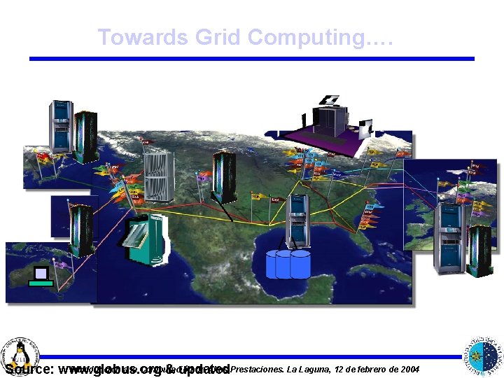 Towards Grid Computing…. Introducción a la Computación de Altas Prestaciones. La Laguna, 12 de