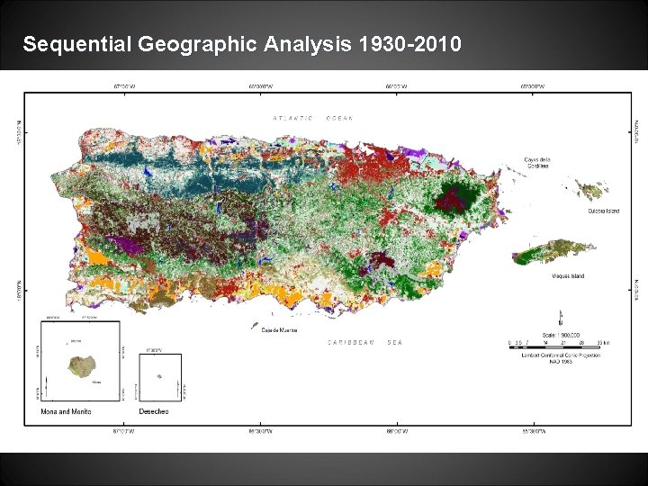 Sequential Geographic Analysis 1930 -2010 