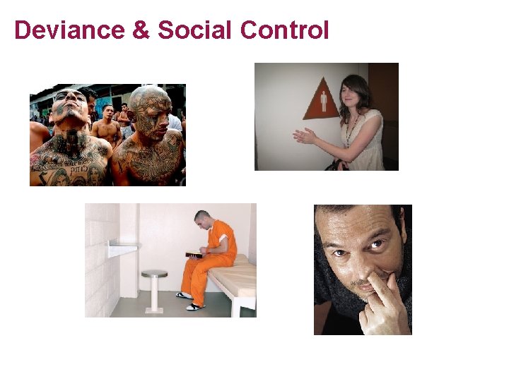 Deviance & Social Control 