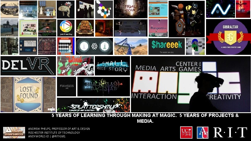 5 YEARS OF LEARNING THROUGH MAKING AT MAGIC. 5 YEARS OF PROJECTS & MEDIA.