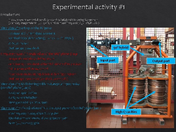 Experimental activity #1 Introduction: Measure environmental conditions and calculate SLED tuning frequency (working temperature