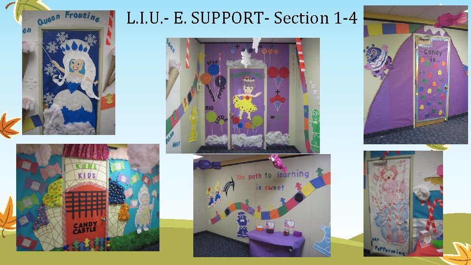 L. I. U. - E. SUPPORT- Section 1 -4 