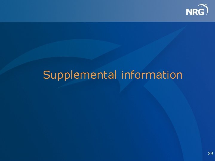 Supplemental information 39 