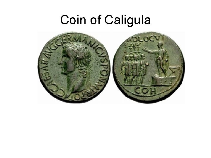 Coin of Caligula 