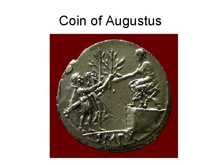 Coin of Augustus 