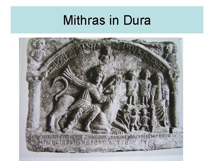 Mithras in Dura 