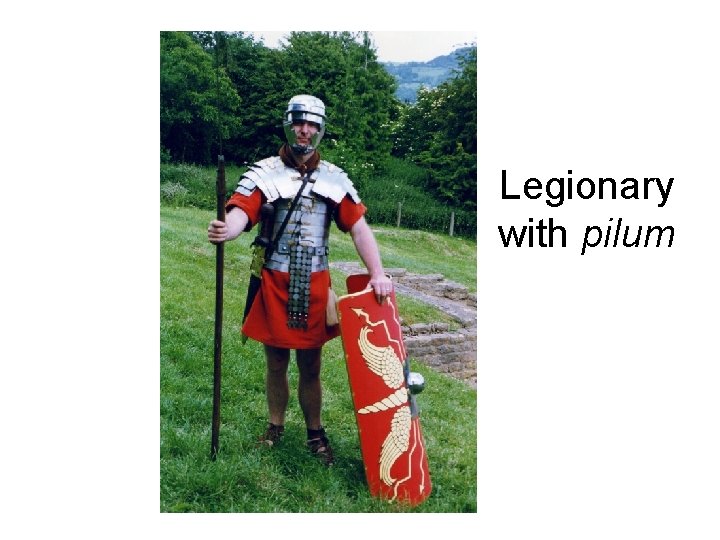 Legionary with pilum 