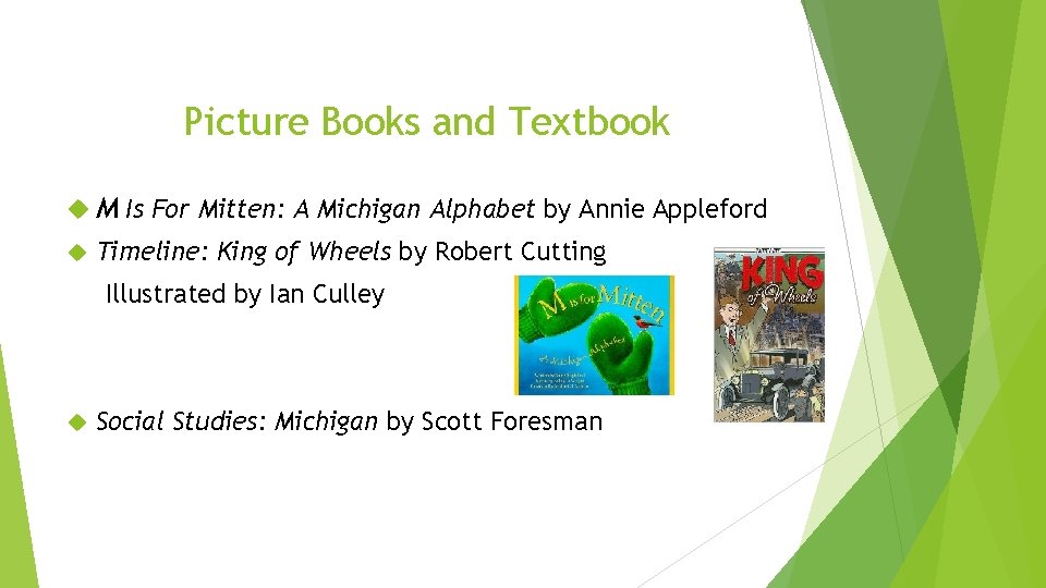 Picture Books and Textbook M Is For Mitten: A Michigan Alphabet by Annie Appleford