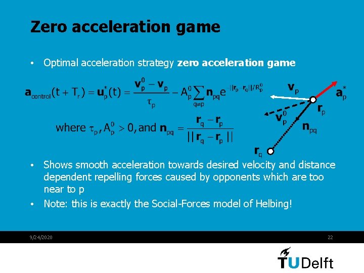 Zero acceleration game • Optimal acceleration strategy zero acceleration game • Shows smooth acceleration Zero acceleration game • Optimal acceleration strategy zero acceleration game • Shows smooth acceleration