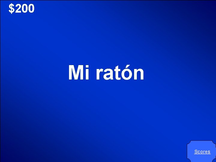 © Mark E. Damon - All Rights Reserved $200 Mi ratón Scores 