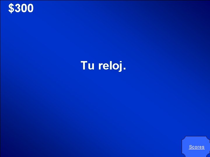 © Mark E. Damon - All Rights Reserved $300 Tu reloj. Scores 