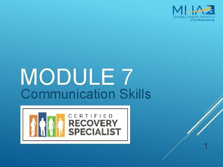 MODULE 7 Communication Skills 1 