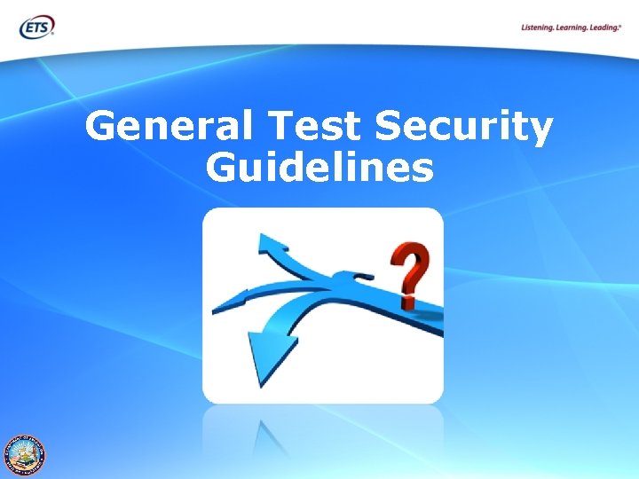 General Test Security Guidelines 