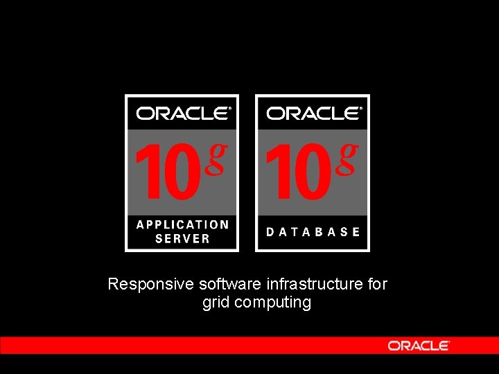 Responsive software infrastructure for grid computing 