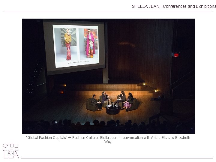 STELLA JEAN | Conferences and Exhibitions “Global Fashion Capitals” Fashion Culture: Stella Jean in