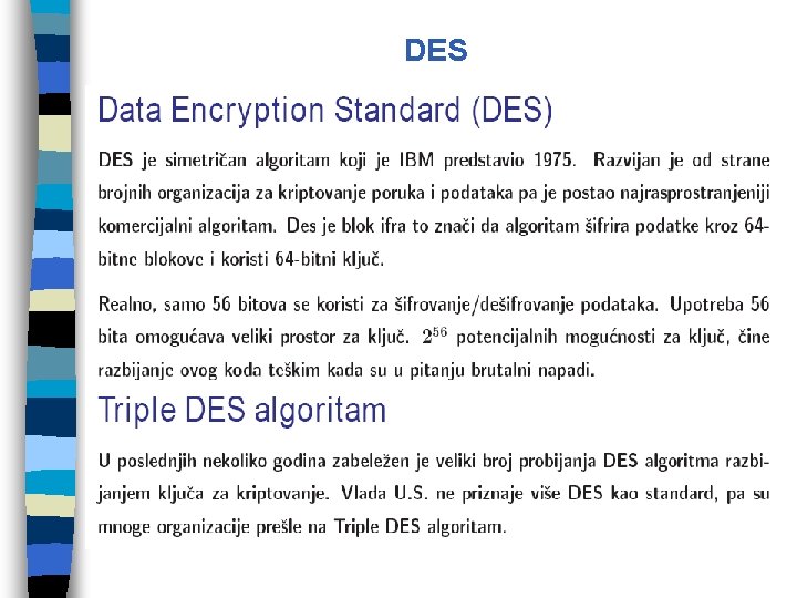 DES 