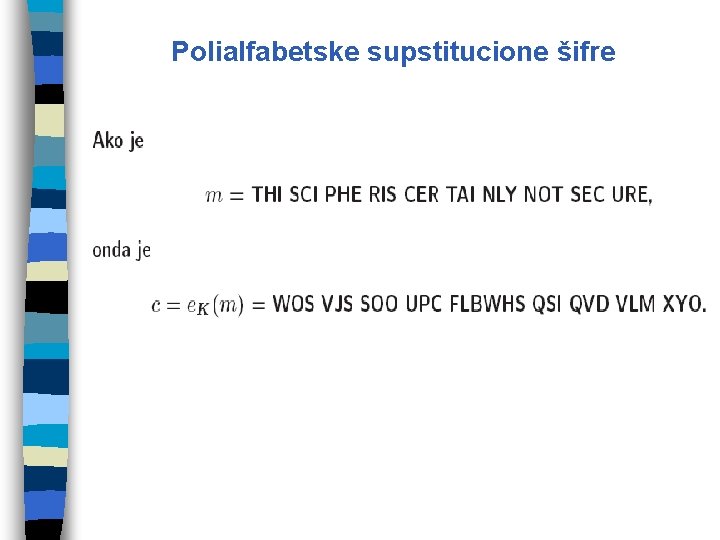 Polialfabetske supstitucione šifre 