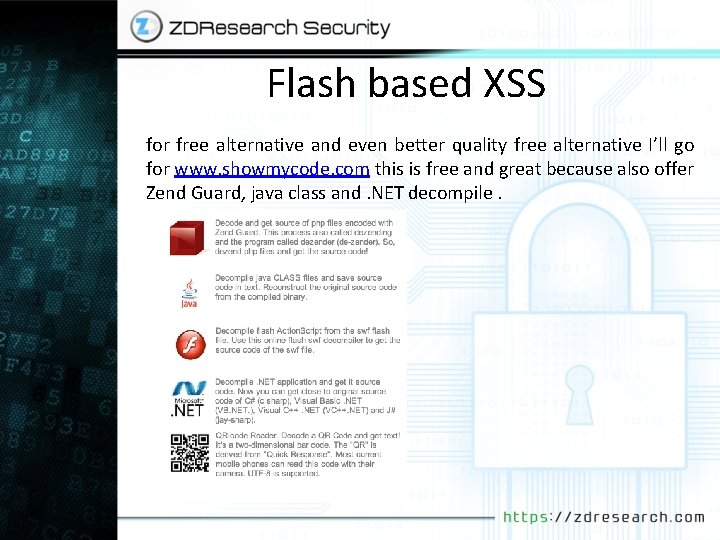 Flash based XSS for free alternative and even better quality free alternative I’ll go