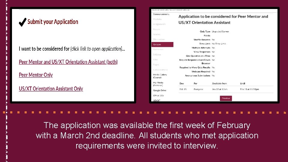 Implementing the Group Interview Process for Peer Mentor
