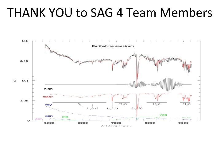 THANK YOU to SAG 4 Team Members 