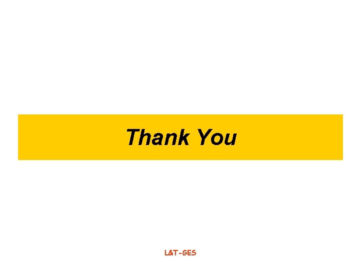 Thank You L&T-GES 