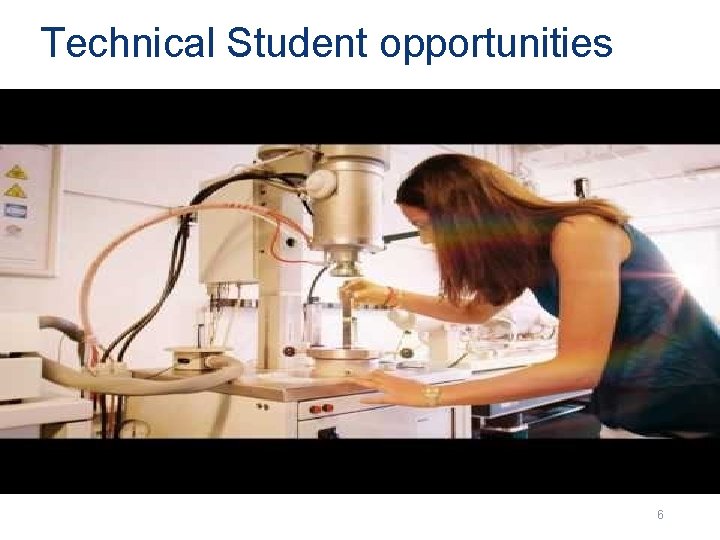 Technical Student opportunities 6 