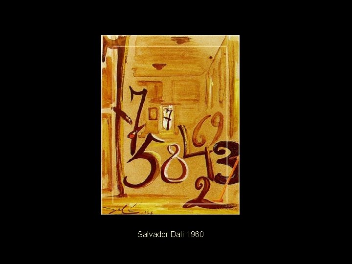 Salvador Dali 1960 