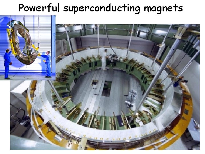 Powerful superconducting magnets 