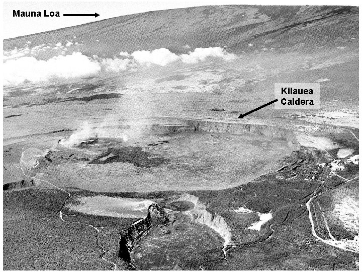 Mauna Loa Kilauea Caldera 