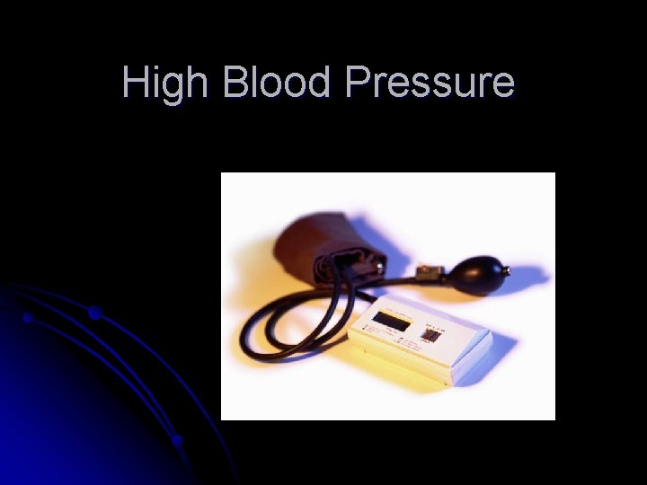 High Blood Pressure 