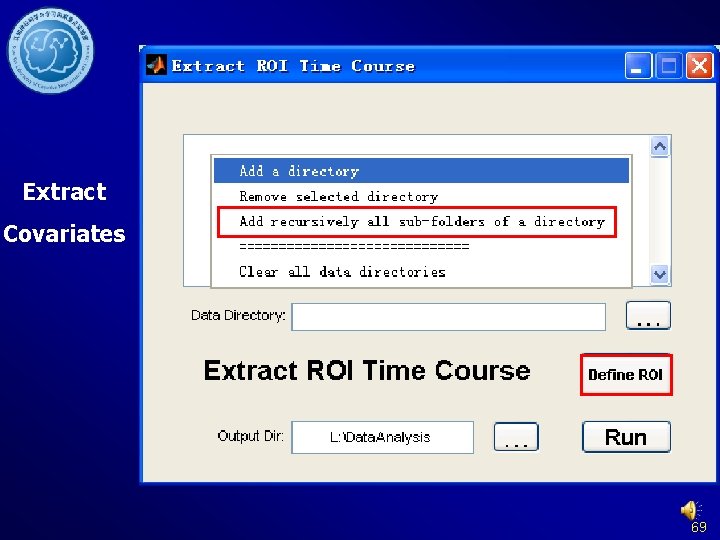 Extract Covariates 69 