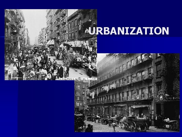 URBANIZATION 