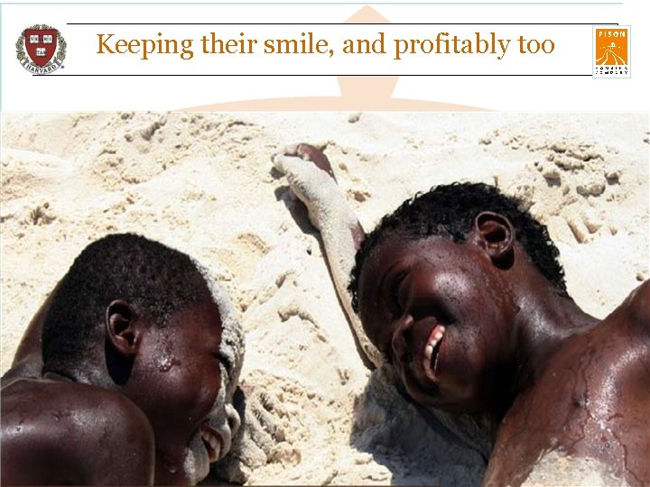 Keeping their smile, and profitably too 