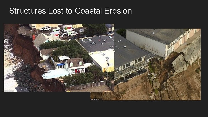 Structures Lost to Coastal Erosion 