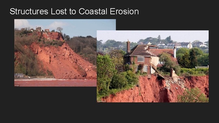 Structures Lost to Coastal Erosion 