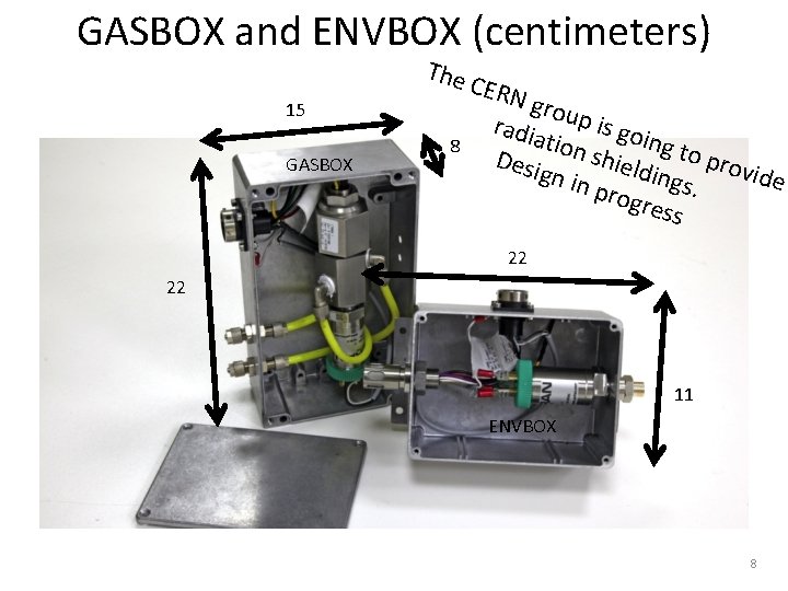GIF ENVIRONMENTAL AND GAS SENSORS UPDATE August 12
