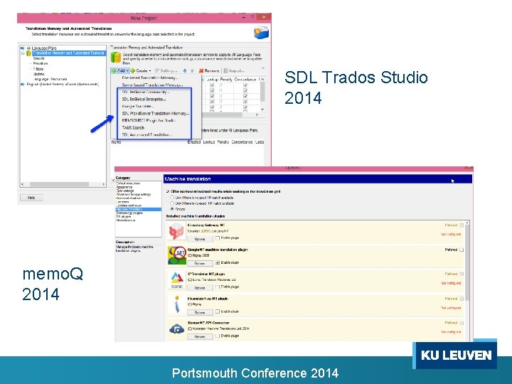 SDL Trados Studio 2014 memo. Q 2014 Portsmouth Conference 2014 SDL Trados Studio 2014 memo. Q 2014 Portsmouth Conference 2014