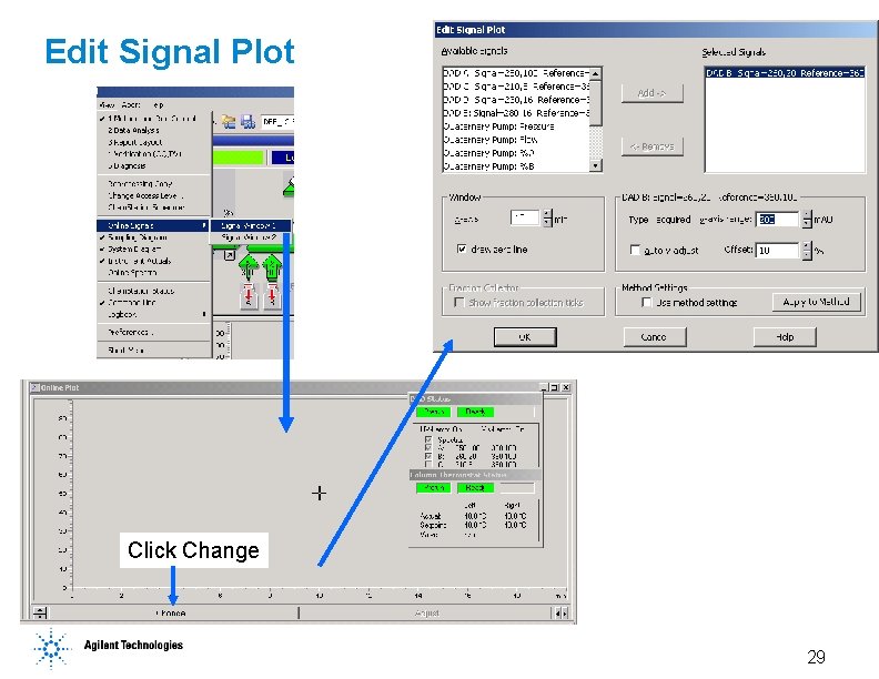 Edit Signal Plot Click Change 29 