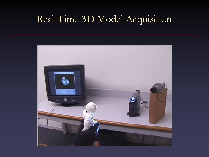 Real-Time 3 D Model Acquisition 