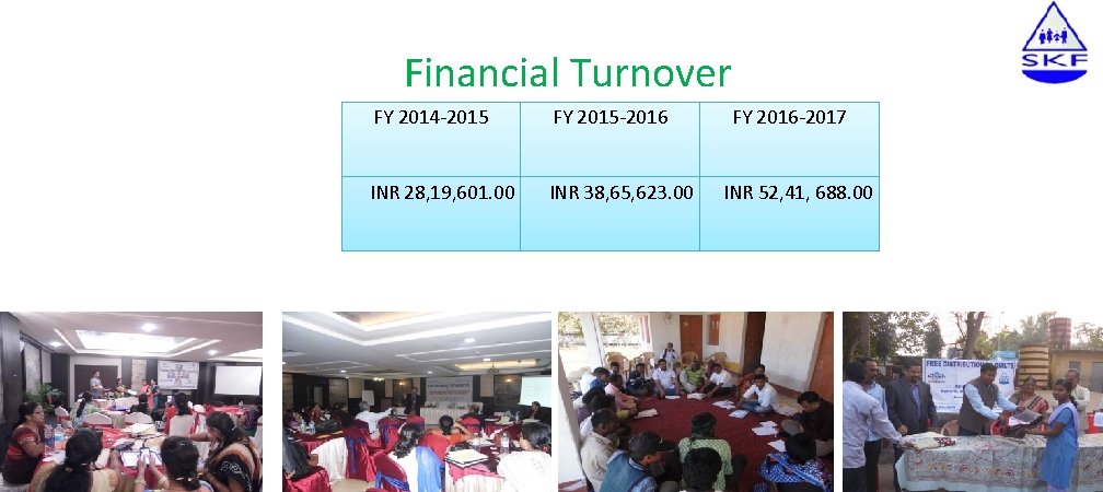 Financial Turnover FY 2014 -2015 FY 2015 -2016 INR 28, 19, 601. 00 INR