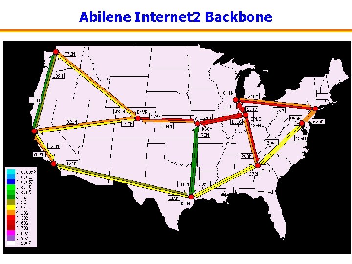 Abilene Internet 2 Backbone 