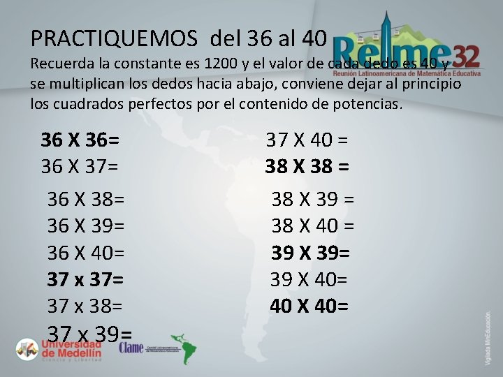 PRACTIQUEMOS del 36 al 40 Recuerda la constante es 1200 y el valor de