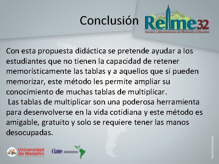 Conclusión Con esta propuesta didáctica se pretende ayudar a los estudiantes que no tienen