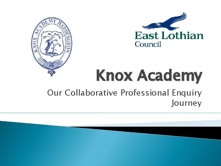 Knox Academy Our Collaborative Professional Enquiry Journey 