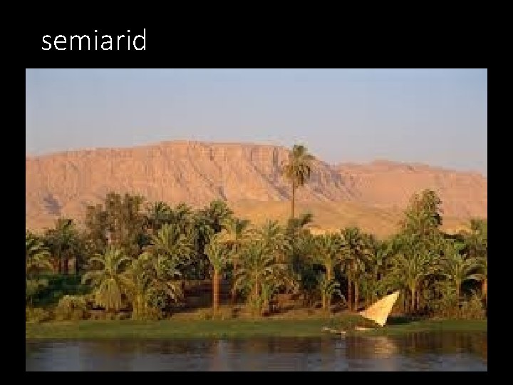 semiarid 