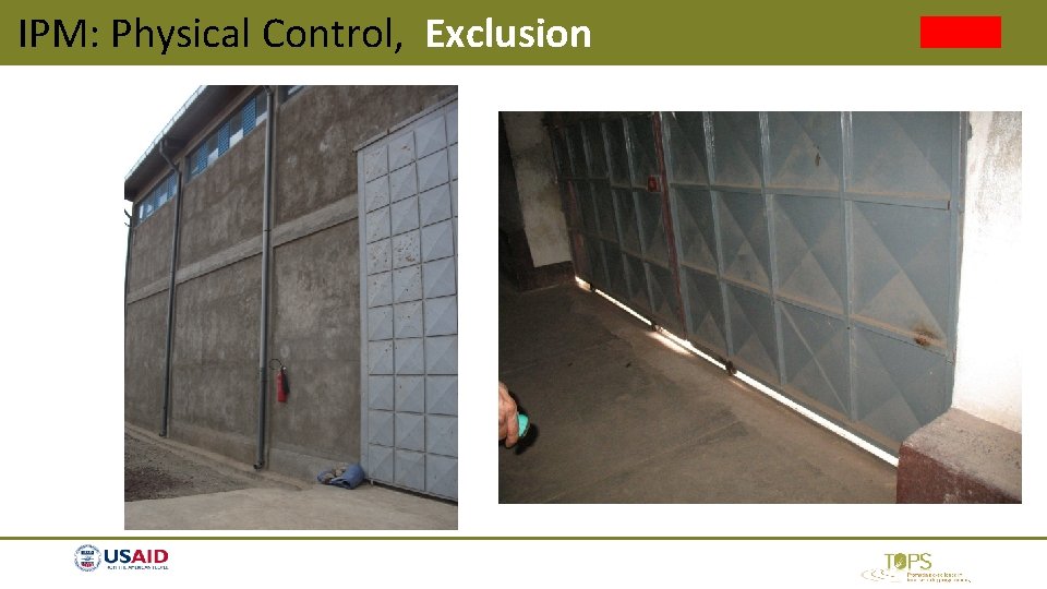 IPM: Physical Control, Exclusion IPM: Physical Control, Exclusion