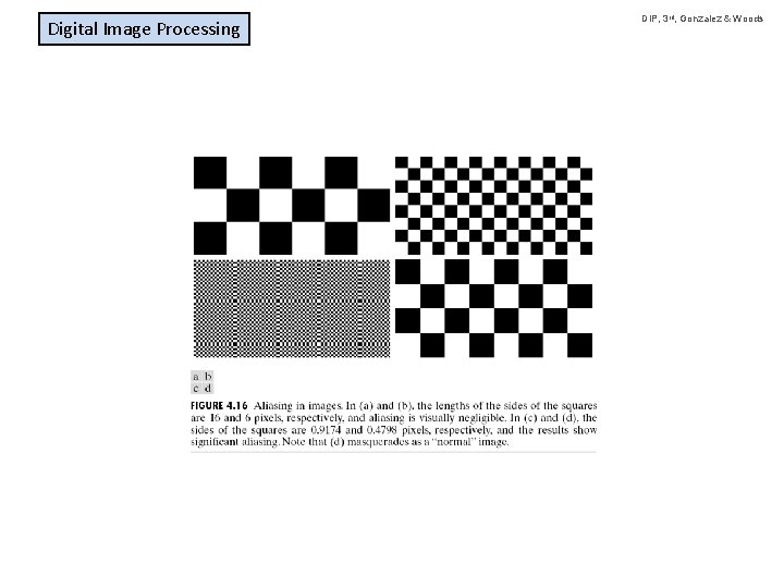 Digital Image Processing DIP, 3 rd, Gonzalez & Woods 